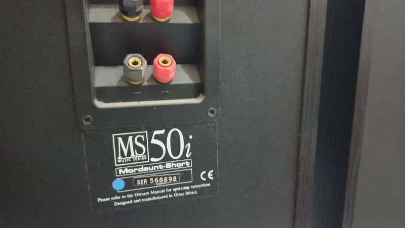 Mordaunt Short MS 50i speaker urgent sale (kef, focal, klipsch,jbl) 4