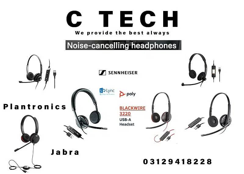 plantronic jabra sennheiser usb headset 0
