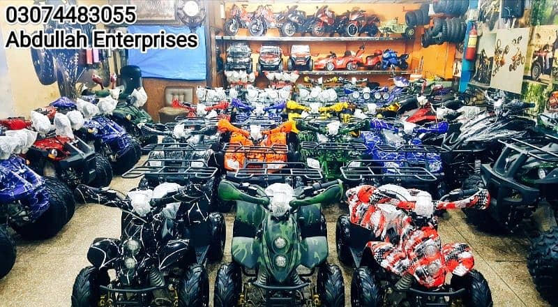 New and recondition Dubai import quad bike atv 50cc to 250cc for sell 1