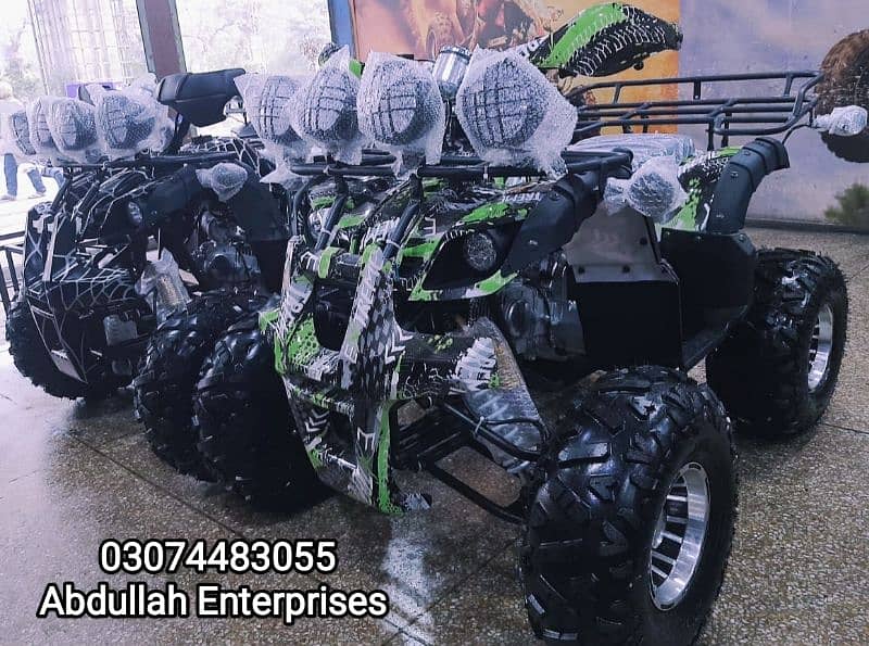 New and recondition Dubai import quad bike atv 50cc to 250cc for sell 12