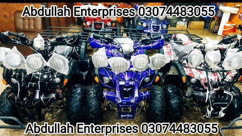 New and recondition Dubai import quad bike atv 50cc to 250cc for sell 13
