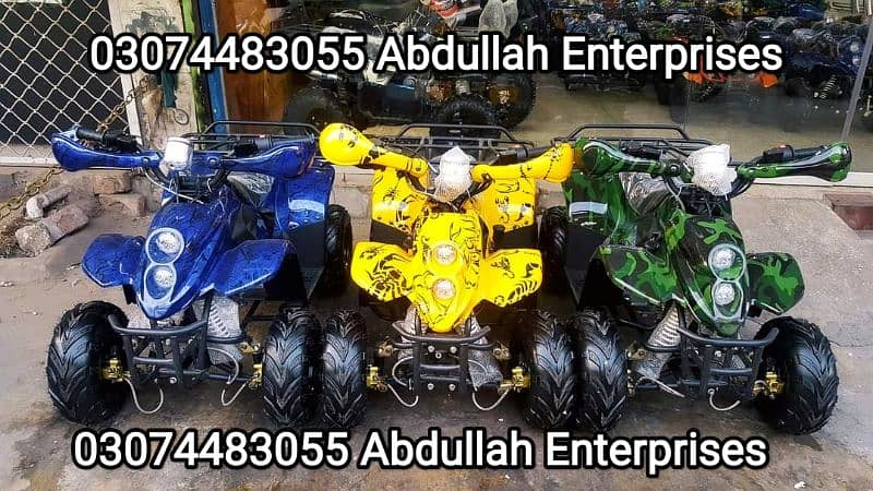 New and recondition Dubai import quad bike atv 50cc to 250cc for sell 15