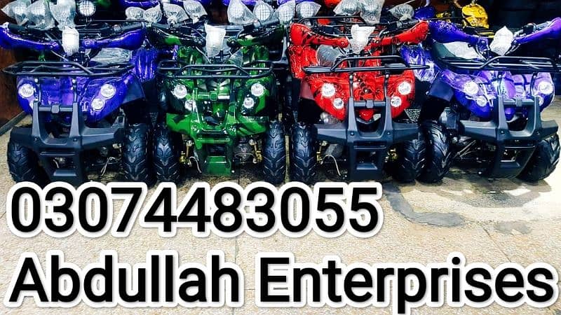 New and recondition Dubai import quad bike atv 50cc to 250cc for sell 16
