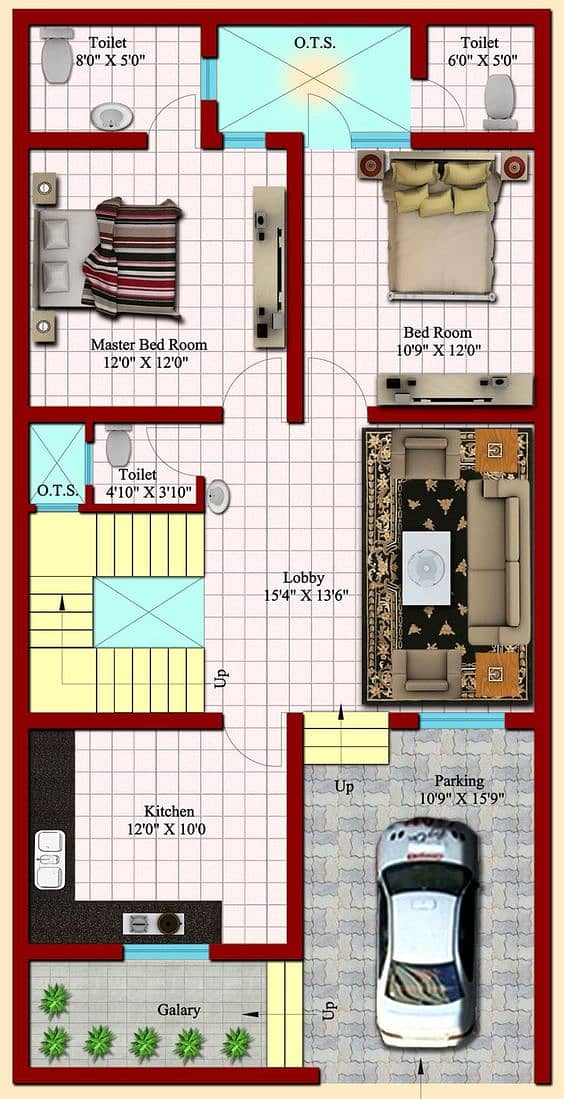 Home Design Architect, 2D & 3D Drawings & Map, Home Construction 7