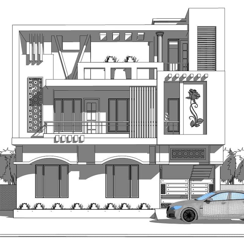 Home Design Architect, 2D & 3D Drawings & Map, Home Construction 9