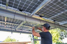 Electrician required for solar installation