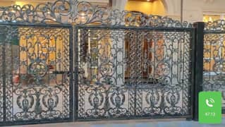 antique iron and alloys gates and railings