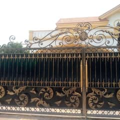 antique iron and alloys gates and railings