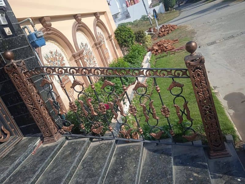 antique iron and alloys gates and railings 14
