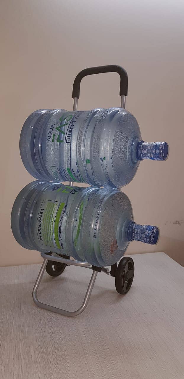 Water Bottle Trolley | Durable Water Bottle carrying Cart | Roller 3