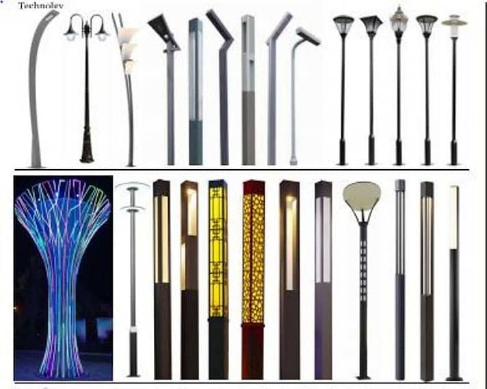 Soler led lights, Wapda Poles, Stadium , Decorative Poles 9