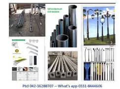 Steel Poles, Solar light Led  ,Decorative lights, Lightsandpoles. pk