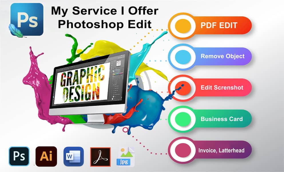 Graphic Design Edit PDF,JPG,PNG screenshot Photoshop Document editing 1