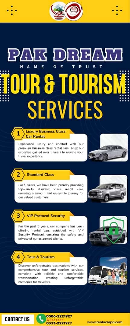 Rent a car | Car rental services | Karachi To all Pakistan Service24/7 6