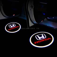 2pcs Wireless Car Door Logo Projection Light Honda