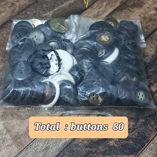 For Jackets & Coat  BUTTONS 5