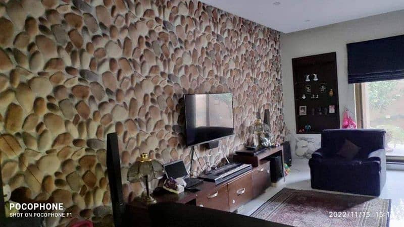 pvc wallpaper panel blinds wooden pvc floor 3d wall picture ceiling 1