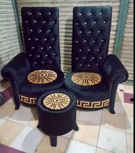 Bed Room Chairs with Table Whole Sale 4