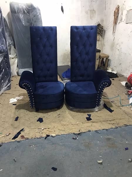 Bed Room Chairs with Table Whole Sale 12
