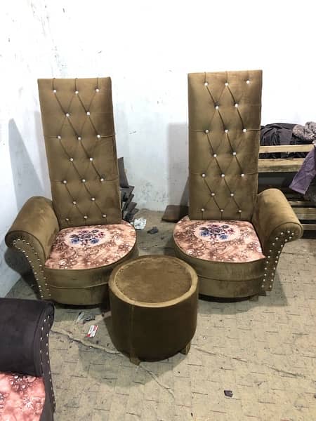 Sofa Chair | bed room Chair | Wooden Chair | Luxury Chair | 2 seater 19