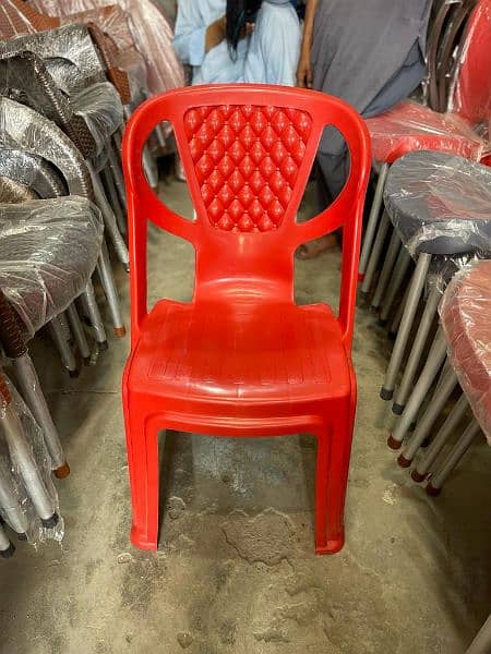 Plastic Chair Without Arms 0