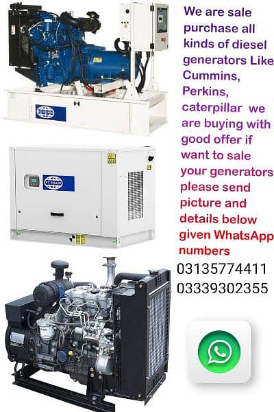 Diesel generators for sale 0