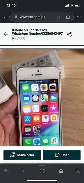 iphone 5s for sale olx