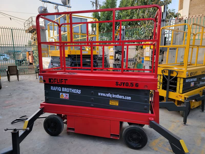 DFLIFT SJY0.5-6 26Ft Aerial Platform Lift Scissor Lift Man Lift 4 Sale 4