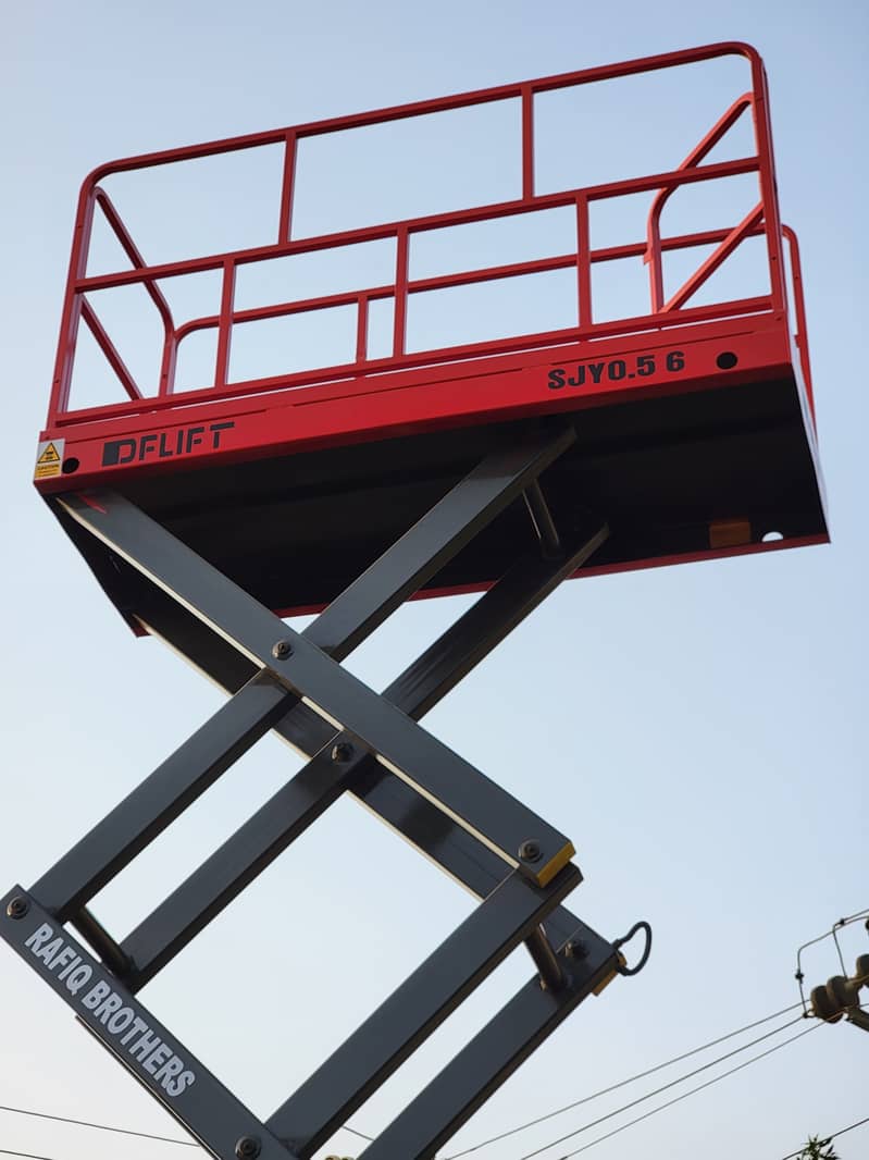 DFLIFT SJY0.5-6 26Ft Aerial Platform Lift Scissor Lift Man Lift 4 Sale 10