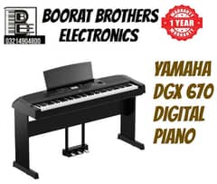 Yamaha DGX-670 Portable Grand  Piano available Boorat official outlet