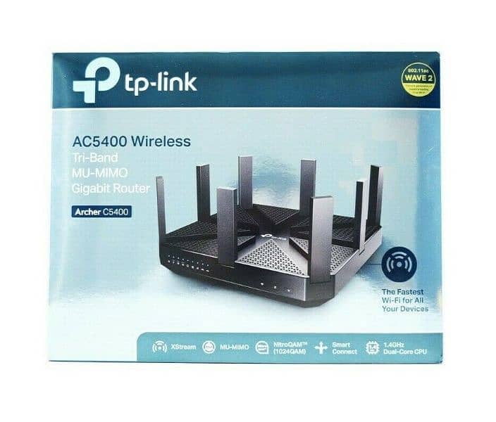 TP Link Archer C5400 Gaming Router Tri Band Original First Hand. 2