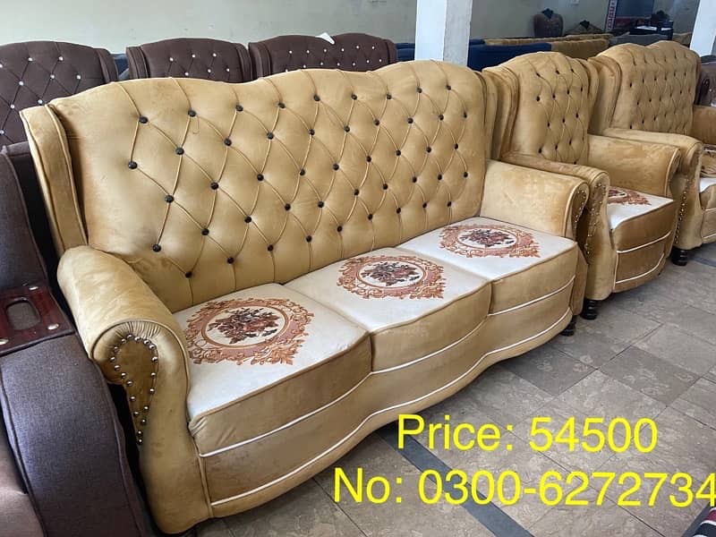 10 years warranty six seater sofa sets on special Discount 15