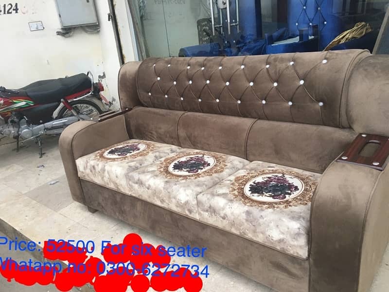 10 years warranty six seater sofa sets on special Discount 17