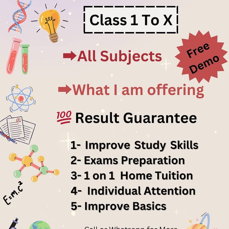 Home Tuition Tuitor Available 0