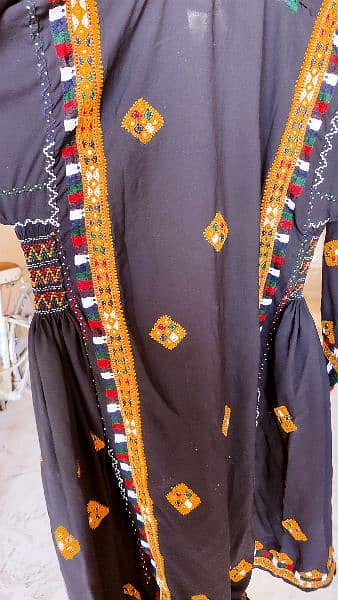 Balochi Dress for sale/ Hand Embroidery / 3 piece Dress Combo 1