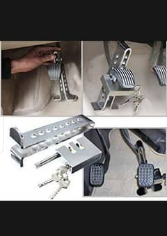 Car Pedal Lock Anti Theft 8 Holes Lock 0