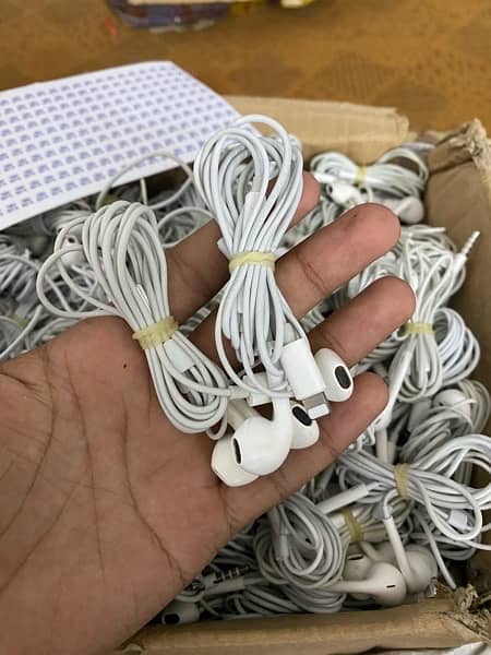 Apple iPhone X XS iPhone 13 12 Original Handsfree Lightning Earphones 5