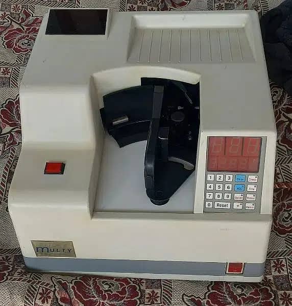 Bank currency, Cash note counting machine with fake detection Pakistan 13