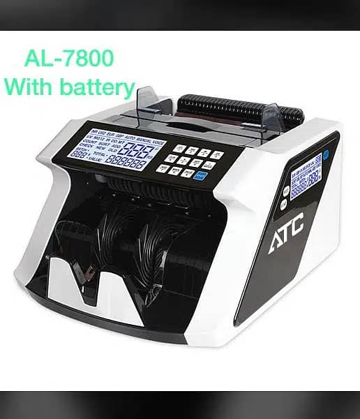 Wholesale Bank Currency,note Cash Counting Machine with fake detection 12