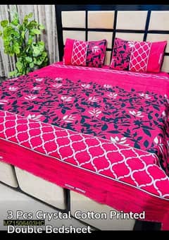 Double  Bedsheets  Cotton, Free Home Delivery