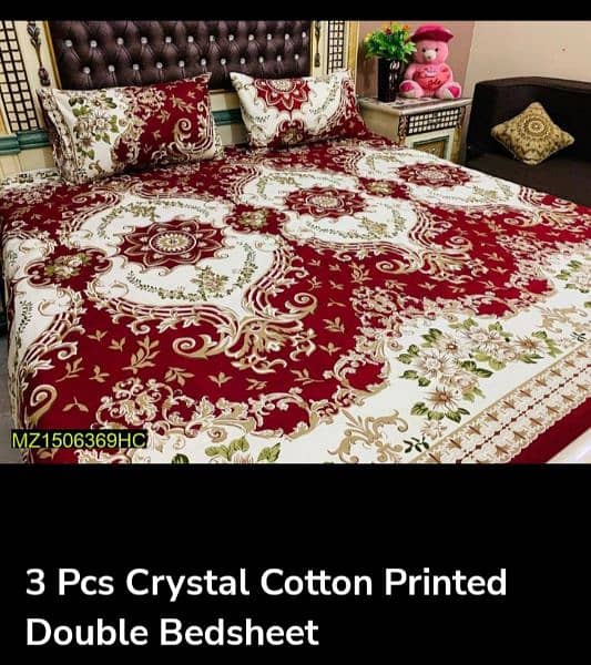 Double  Bedsheets  Cotton, Free Home Delivery 5