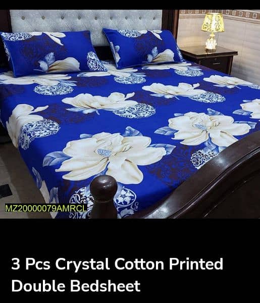 Double  Bedsheets  Cotton, Free Home Delivery 2