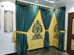 Good quality curtains single panel rate 0
