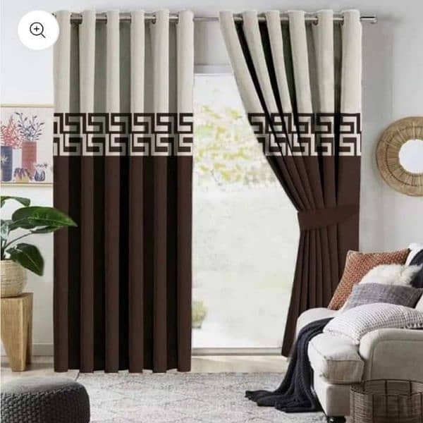 Good quality curtains single panel rate 3