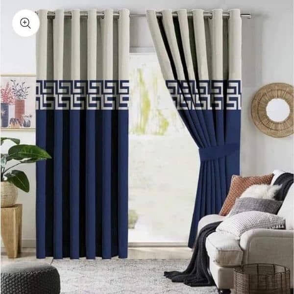 Good quality curtains single panel rate 5