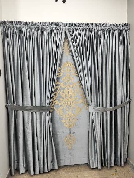 Good quality curtains single panel rate 7