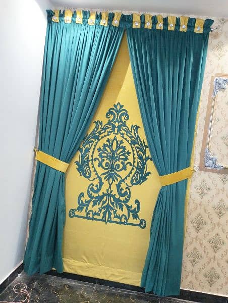 Good quality curtains single panel rate 9