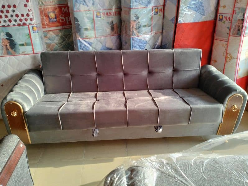 sofa come bed very good quality 9