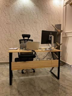 office table, study table, computer desktop table, office chair