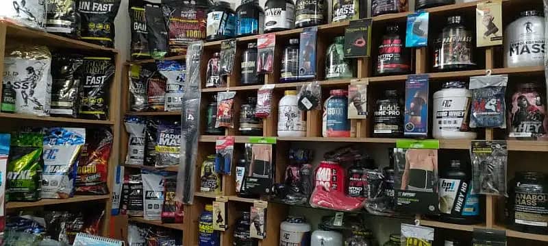 Range of Protein Supplements and Fitness Stuff Available 0